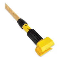 Rubbermaid Commercial Gripper Hardwood Mop Handle, 1.13" Dia X 60", Natural/Yellow 7 Rubbermaid Commercial Gripper Hardwood Mop Handle, 1.13" Dia X 60", Natural/Yellow -Professional cleaning tool store 5b1eee1798ba60db9fcdc9f9a2360793d4