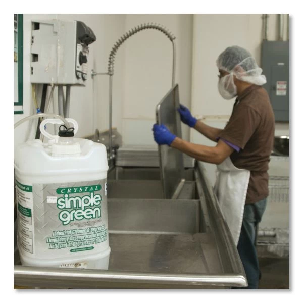 Simple Green Crystal Industrial Cleaner/Degreaser, 5 Gal Pail 2 Simple Green Crystal Industrial Cleaner/Degreaser, 5 Gal Pail - Image 2