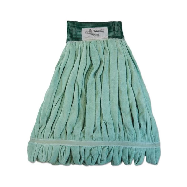 Boardwalk Microfiber Looped-End Wet Mop Head, Medium, Green 1 Boardwalk Microfiber Looped-End Wet Mop Head, Medium, Green