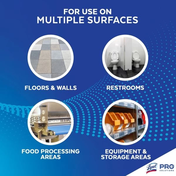 Lysol No Rinse Sanitizer (Concentrate) 4 Lysol No Rinse Sanitizer (Concentrate) - Image 4