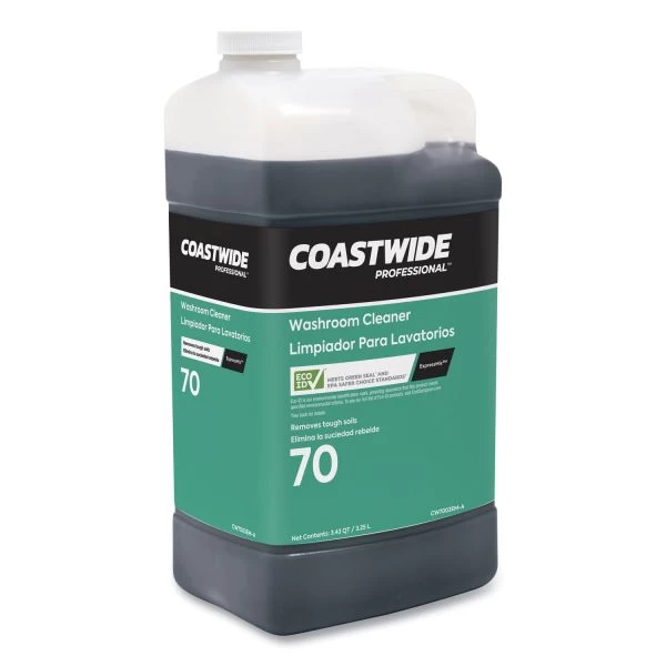 Coastwide Professional Washroom Cleaner 70 Eco-ID Concentrate For ExpressMix Systems, Fresh Citrus Scent, 110 Oz Bottle, 2/Carton 5 Coastwide Professional Washroom Cleaner 70 Eco-ID Concentrate For ExpressMix Systems, Fresh Citrus Scent, 110 Oz Bottle, 2/Carton - Image 5