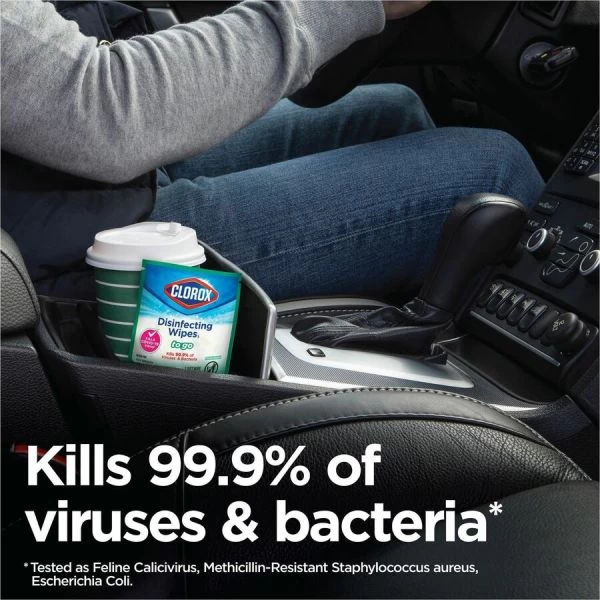 Clorox Disinfecting Wipes, Individually Wrapped, 1-Ply, 7 X 8, Fresh Scent, White, 900/Carton 9 Clorox Disinfecting Wipes, Individually Wrapped, 1-Ply, 7 X 8, Fresh Scent, White, 900/Carton - Image 9