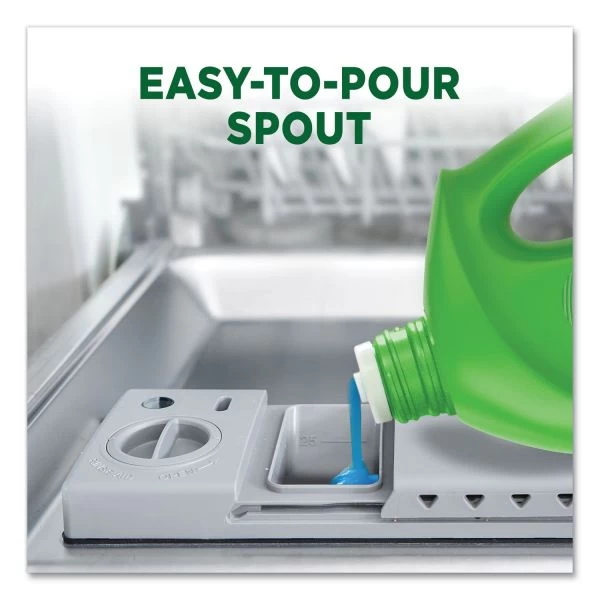 Cascade Dishwasher Gel With Dawn, Lemon, 120 Oz Bottle, 4/Carton 4 Cascade Dishwasher Gel With Dawn, Lemon, 120 Oz Bottle, 4/Carton - Image 4