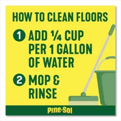 Pine-Sol Multi-Surface Cleaner, Lemon Fresh, 28 Oz Bottle, 12/Carton -Professional cleaning tool store 65eb987228dcb49a93e0c5908bf67c1351