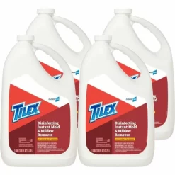 Tilex Disinfects Instant Mildew Remover, 128 Oz Refill Bottle, 4/Carton -Professional cleaning tool store 65f833eb0809d2718462c506602fa71d53