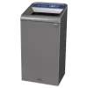 Rubbermaid Commercial Configure Indoor Recycling Waste Receptacle, Paper Recycling, 23 Gal, Metal, Gray