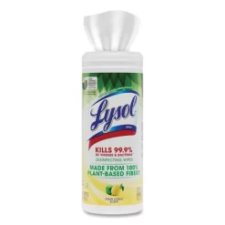 LYSOL Brand Disinfecting Wipes II Fresh Citrus, 1-Ply, 7 X 7.25, White, 30 Wipes/Canister, 12 Canisters/Carton 9 LYSOL Brand Disinfecting Wipes II Fresh Citrus, 1-Ply, 7 X 7.25, White, 30 Wipes/Canister, 12 Canisters/Carton -Professional cleaning tool store 668f0b137fba66403f81b7967fd75145f4