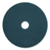 Coastwide Professional Cleaning Floor Pads, 20" Diameter, Blue, 5/Carton