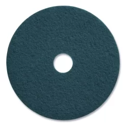 Coastwide Professional Cleaning Floor Pads, 20" Diameter, Blue, 5/Carton