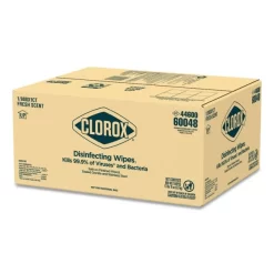 Clorox Disinfecting Wipes, Individually Wrapped, 1-Ply, 7 X 8, Fresh Scent, White, 900/Carton