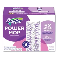 Swiffer PowerMop Mopping Pads, 15.4 X 5.3, 8/Box, 2 Boxes/Carton -Professional cleaning tool store 68c69a626cf4a3cc9ed864ecb350e6fb3e