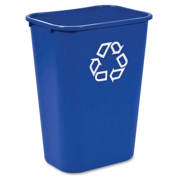 Rubbermaid Commercial Large Recycling Wastebasket 1 Rubbermaid Commercial Large Recycling Wastebasket
