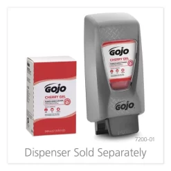 GOJO Cherry Gel Pumice Hand Cleaner, Cherry Scent, 2,000 Ml Refill, 4/Carton -Professional cleaning tool store 69be494177a1c1bc8d69865b7b5279aec8