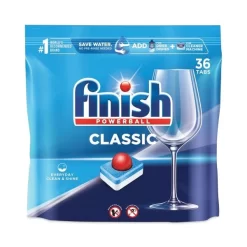 FINISH Powerball Classic Dishwasher Tabs, Fresh Scent, 36/Pack