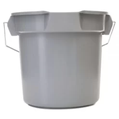 Rubbermaid Commercial 14 Quart Round Utility Bucket, Plastic, Gray, 12" Dia 7 Rubbermaid Commercial 14 Quart Round Utility Bucket, Plastic, Gray, 12" Dia -Professional cleaning tool store 6aa41de5d805071f654f4356b504cf3fa1
