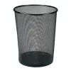Black Mesh Wastebasket