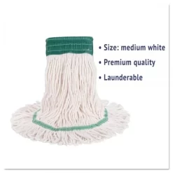 Boardwalk Super Loop Wet Mop Head, Cotton/Synthetic Fiber, 5" Headband, Medium Size, White, 12/Carton 14 Boardwalk Super Loop Wet Mop Head, Cotton/Synthetic Fiber, 5" Headband, Medium Size, White, 12/Carton -Professional cleaning tool store 6f7e0186132dac3d57b8f285dbcd7ffdbf