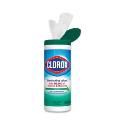 Clorox Disinfecting Wipes, 1-Ply, 7 X 8, Fresh Scent, White, 35/Canister, 12 Canisters/Carton -Professional cleaning tool store 70b08d045ebdf9b295529a0b141ecb70ce