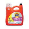 Tide Hygienic Clean Heavy 10x Duty Liquid Laundry Detergent, Spring Meadow Scent, 146 Oz Pour Bottle, 4/Carton