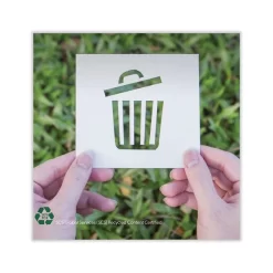 Heritage Eco Blend Max Can Liners, 33 Gal, 0.8 Mil, 33" X 39", Clear, 25 Bags/Roll, 8 Rolls/Carton -Professional cleaning tool store 717d9e90ebe5f807a62877a8b17874277a