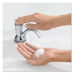 GOJO CX Counter Mount Foam Soap Dispenser, 1,500 ML/2,300 ML, 4.5 X 11.88 X 4.5, Chrome -Professional cleaning tool store 71e712f1fc80fb5861bba8dc23db135caa
