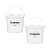 Everwipe High Volume Wet Wipe Centerpull Resealable Bucket , 12 X 12 X 12, White, 2/Carton
