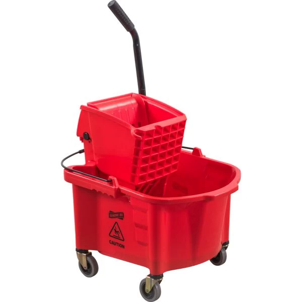 Genuine Joe Mop Bucket With Wringer Combo 1 Genuine Joe Mop Bucket With Wringer Combo