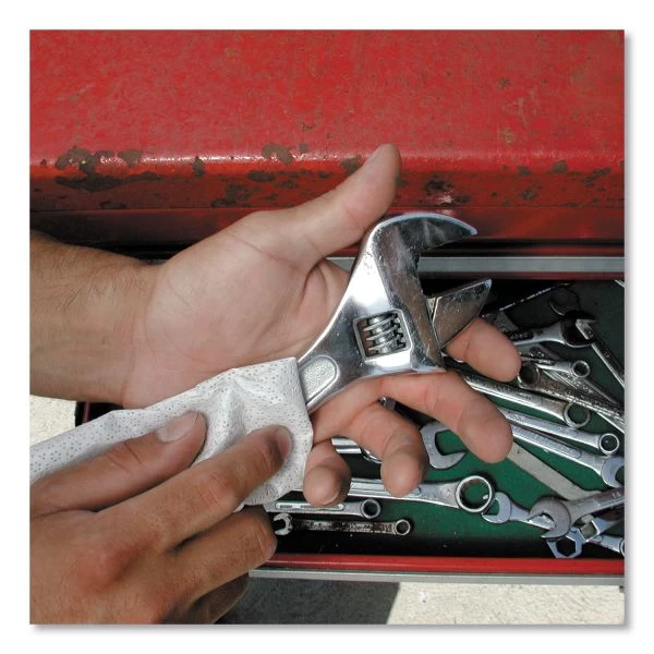 Simple Green Safety Towels, 1-Ply, 10 X 11.75, White, Unscented, 75/Canister, 6 Canisters/Carton 4 Simple Green Safety Towels, 1-Ply, 10 X 11.75, White, Unscented, 75/Canister, 6 Canisters/Carton - Image 4