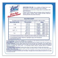 Professional LYSOL Brand Disinfectant Heavy-Duty Bathroom Cleaner Concentrate, Lime, 1 Gal Bottle 10 Professional LYSOL Brand Disinfectant Heavy-Duty Bathroom Cleaner Concentrate, Lime, 1 Gal Bottle -Professional cleaning tool store 74cbafd6715a51eff40b4e72e8aa4f3e15