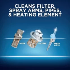 FINISH Dishwasher Cleaner, Fresh, 8.45 Oz Bottle, 6/Carton -Professional cleaning tool store 76b59eabcb7680527497fd3ff4c7ca3749