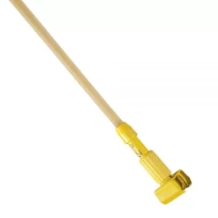 Rubbermaid Gripper Wet Mop Handle, 60", Wood