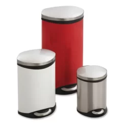Safco Step-On Medical Receptacle, 3 Gal, Steel, Stainless Steel 3 Safco Step-On Medical Receptacle, 3 Gal, Steel, Stainless Steel -Professional cleaning tool store 778ead4121f9729d1c1e29977cd9f4d5ed