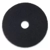 Boardwalk Standard Stripping Floor Pads, 12" Diameter, Black, 5/Carton