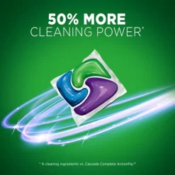 Cascade Platinum Dishwasher Pods, Fresh Scent, 62 Pods Per Case, Set Of 3 Cases -Professional cleaning tool store 7bc9e7e34bc5e4a8be3cf3dc538b21133d