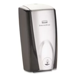 Rubbermaid Commercial AutoFoam Touch-Free Dispenser, 1,100 ML, 5.2 X 5.25 X 10.9, Black/Chrome