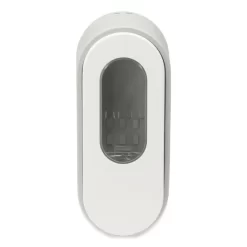 Dial Professional Versa Dispenser For Pouch Refills, 15 Oz, 3.75 X 3.38 X 8.75, Light Gray/White, 6/Carton