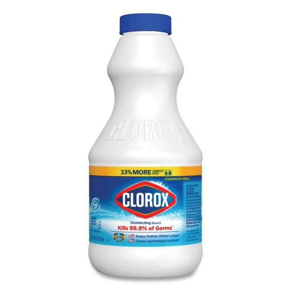 Clorox Regular Bleach With CloroMax Technology, 24 Oz Bottle, 12/Carton 1 Clorox Regular Bleach With CloroMax Technology, 24 Oz Bottle, 12/Carton