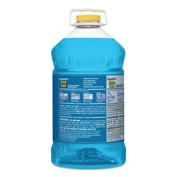 Pine-Sol All Purpose Cleaner, Sparkling Wave, 144 Oz Bottle, 3/Carton 6 Pine-Sol All Purpose Cleaner, Sparkling Wave, 144 Oz Bottle, 3/Carton - Image 6