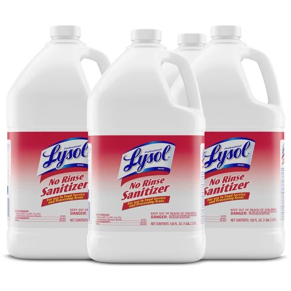 Lysol No Rinse Sanitizer (Concentrate) 1 Lysol No Rinse Sanitizer (Concentrate)
