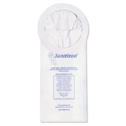 Janitized Vacuum Filter Bags Designed To Fit ProTeam 10 Qt Super Coach/MegaVac, 100/Carton