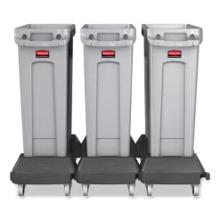 Rubbermaid Commercial Slim Jim With Venting Channels, 23 Gal, Plastic, Gray 10 Rubbermaid Commercial Slim Jim With Venting Channels, 23 Gal, Plastic, Gray -Professional cleaning tool store 8105f5b36f25e315cc9499ce7cd45732fd