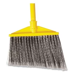 Rubbermaid Commercial 7920014588208, Angled Large Broom, 46.78" Handle, Gray/Yellow 6 Rubbermaid Commercial 7920014588208, Angled Large Broom, 46.78" Handle, Gray/Yellow -Professional cleaning tool store 82ef25bb4a740f3127df6bf7c1281252c0