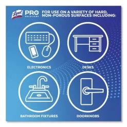 LYSOL Brand Disinfecting Wipes, 1-Ply, 7 X 7.25, Early Morning Breeze, White, 80 Wipes/Canister, 6 Canisters/Carton -Professional cleaning tool store 835379bc3ee011dac400b3dd0fda111477