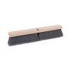 Boardwalk Floor Brush Head, 3" Gray Flagged Polypropylene Bristles, 18" Brush