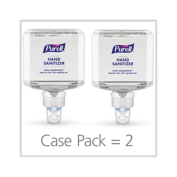 PURELL Advanced Foam Hand Sanitizer Refill, 1,200 ML, Natural Scent, For ES8 Dispensers, 2/Carton 4 PURELL Advanced Foam Hand Sanitizer Refill, 1,200 ML, Natural Scent, For ES8 Dispensers, 2/Carton - Image 4