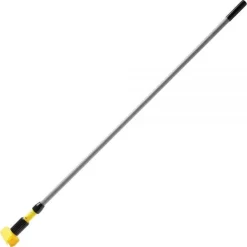 Rubbermaid Commercial Fiberglass Gripper Mop Handle, 1" Dia X 60", Gray/Yellow -Professional cleaning tool store 88b8c1261c9d1b83b003c4f712da3adc88