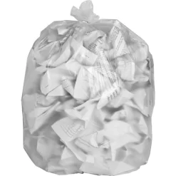 Genuine Joe 60 Gallon Trash Bags, Clear, High-Density, 17 Micron Thickness, 200/Carton 11 Genuine Joe 60 Gallon Trash Bags, Clear, High-Density, 17 Micron Thickness, 200/Carton -Professional cleaning tool store 8913e6e64a5ea4c14dbc114b4dc3e1ae33