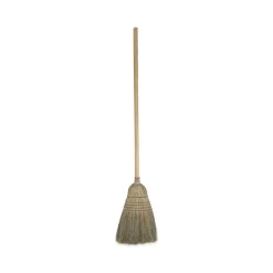 Boardwalk Warehouse Broom, Corn Fiber Bristles, 56" Overall Length, Natural
