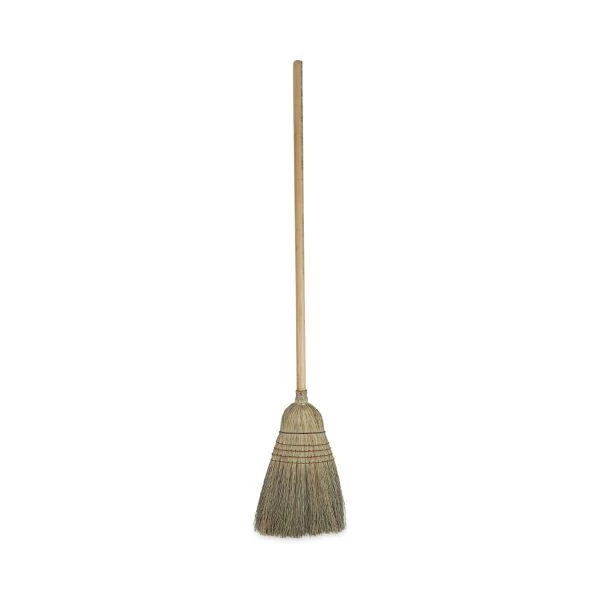 Boardwalk Warehouse Broom, Corn Fiber Bristles, 56" Overall Length, Natural 1 Boardwalk Warehouse Broom, Corn Fiber Bristles, 56" Overall Length, Natural
