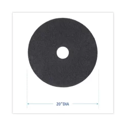 Boardwalk High-Performance Standard Floor Pads, 20" Diameter, Black, 5/Carton 8 Boardwalk High-Performance Standard Floor Pads, 20" Diameter, Black, 5/Carton -Professional cleaning tool store 8a1db4be13a9e586c4592c107d473e4c1e